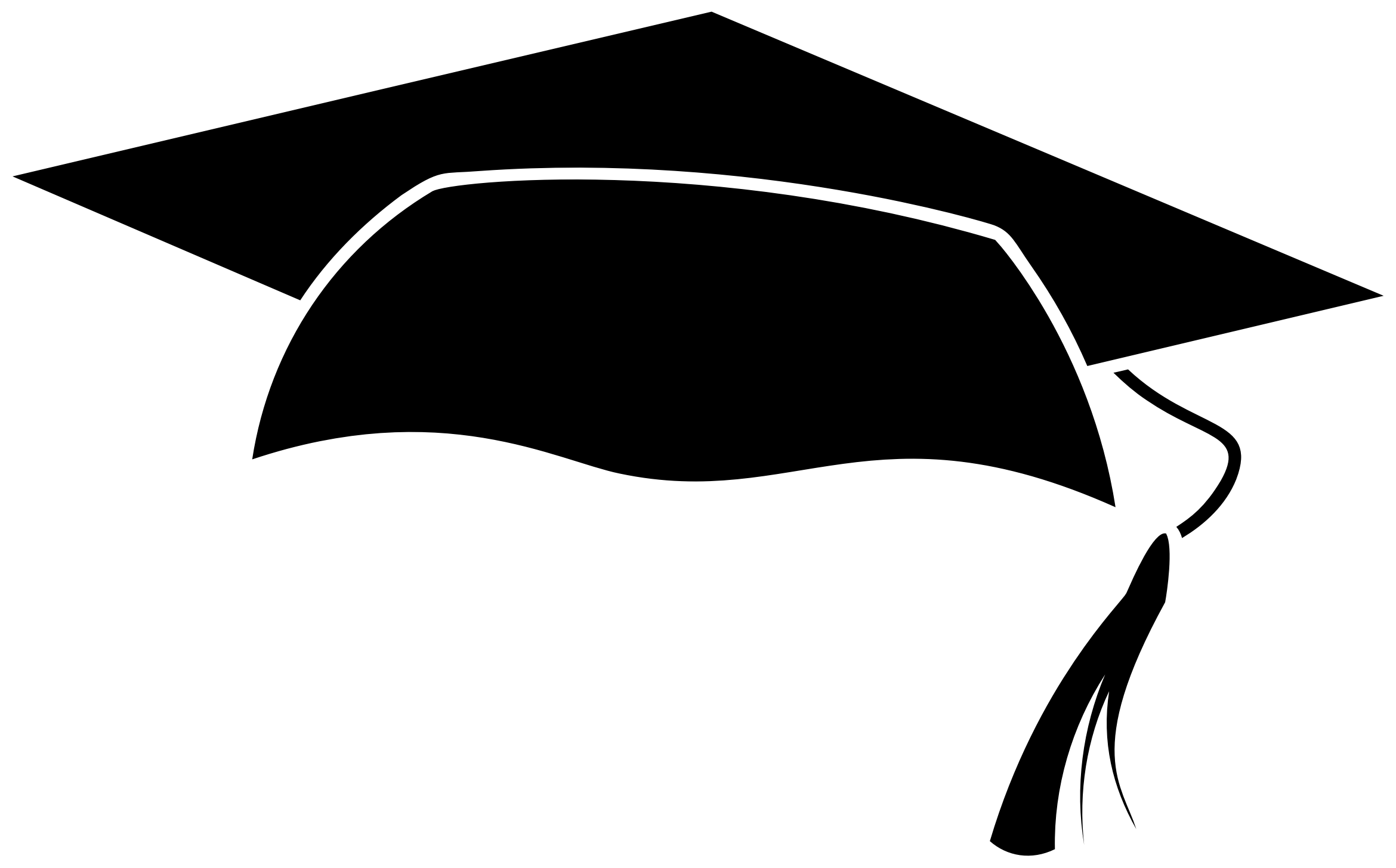 This Free Icons Png Design Of Graduation Cap Icon (2340x1456), Png Download