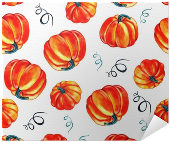 Artistic Seamless Halloween Pattern Design - Watercolor Painting (400x400), Png Download