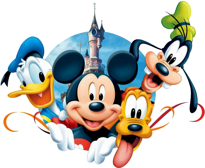 Disney And Pals Clip Art Images On A Transparent Background - Mickey Pluto Goofy Donald (400x400), Png Download
