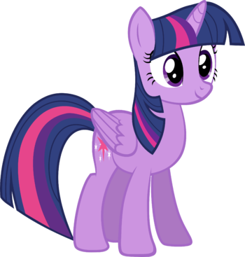 Twilight Sparkle - My Little Pony Twilight Sparkle (350x367), Png Download