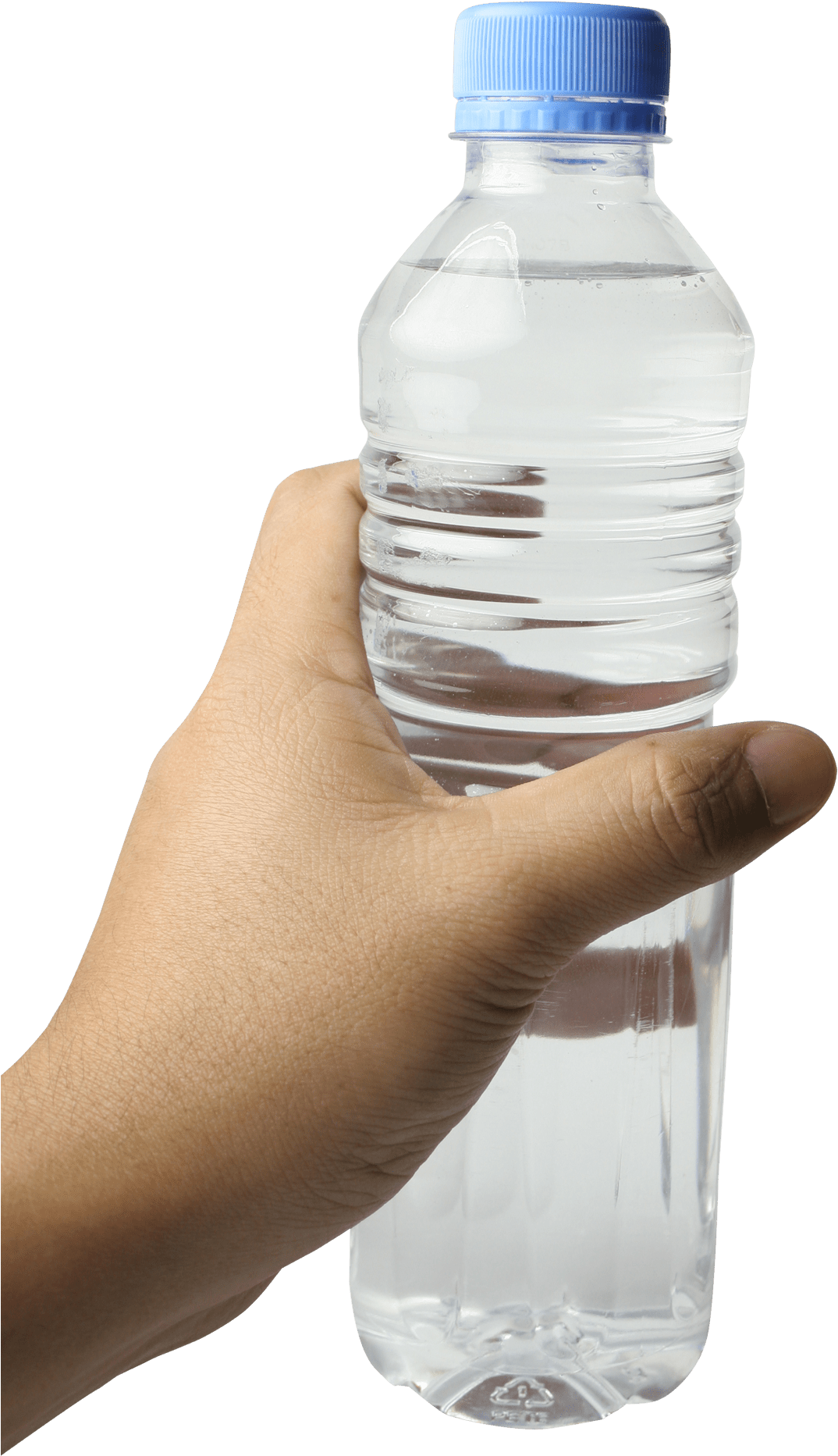 Hand With Water Bottle Png Transparent Image - Water Bottle Png Transparent (500x736), Png Download