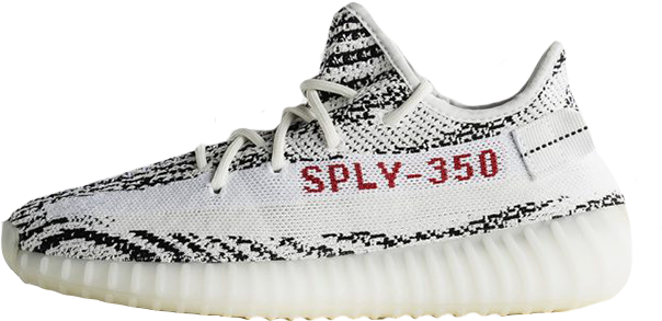Yeezys Shoes Png Freeuse Download - Yeezy Boost 350 V2 Zebra (640x387), Png Download
