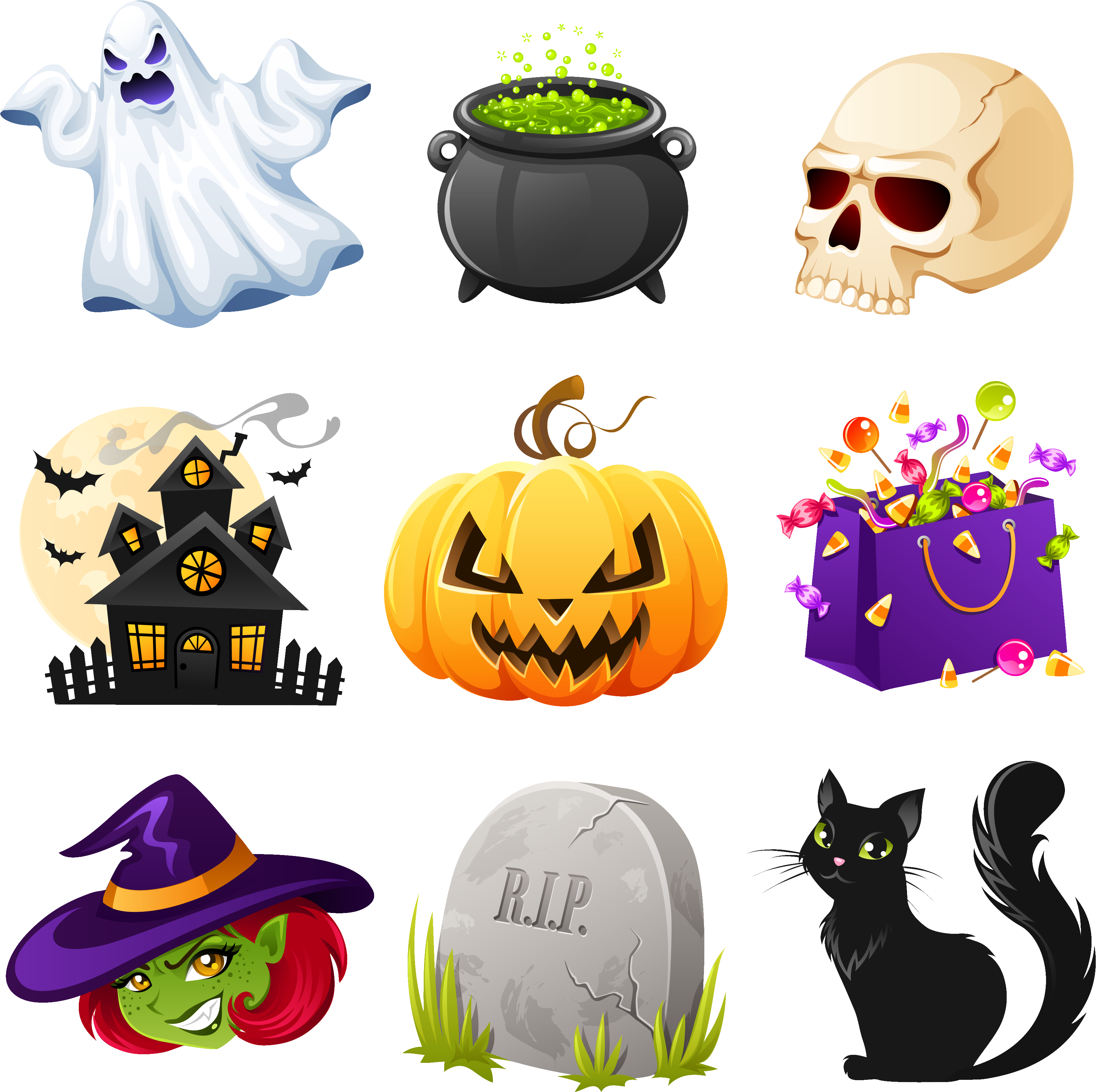 Led Projector Light, Gvoo Halloween Decoration Outdoor (3504x3469), Png Download