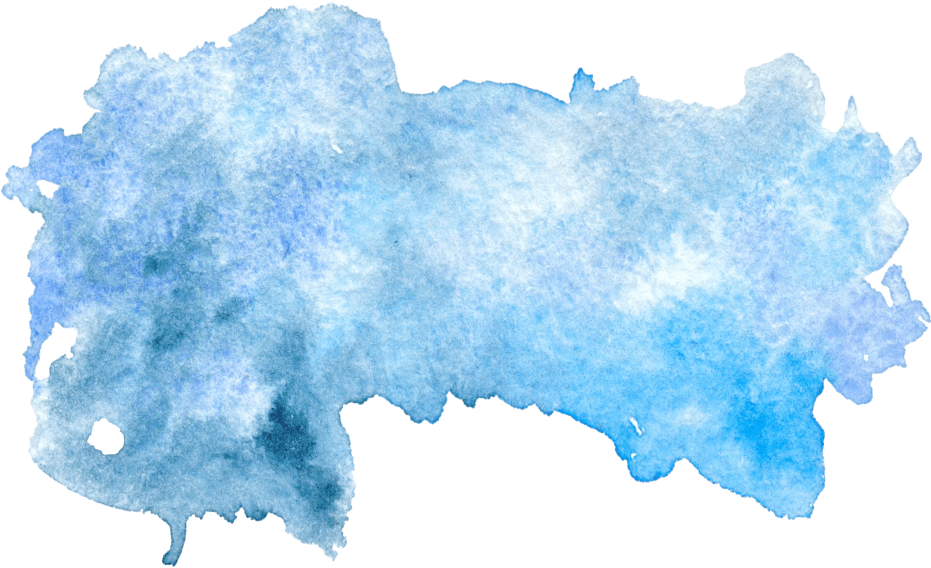 Clip Art Freeuse Blue Paper Watercolor Painting Transprent - Blue Watercolor Stain Png (1080x1080), Png Download