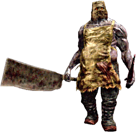 Butcher Dark Souls (500x490), Png Download