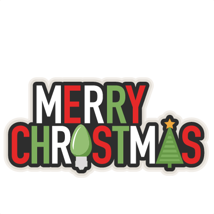 Merry Christmas Phrase Svg Scrapbook Cut File Cute - Svg Silhouette Merry Christmas (432x432), Png Download