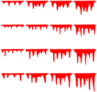 Blood Drip Sprites (480x339), Png Download