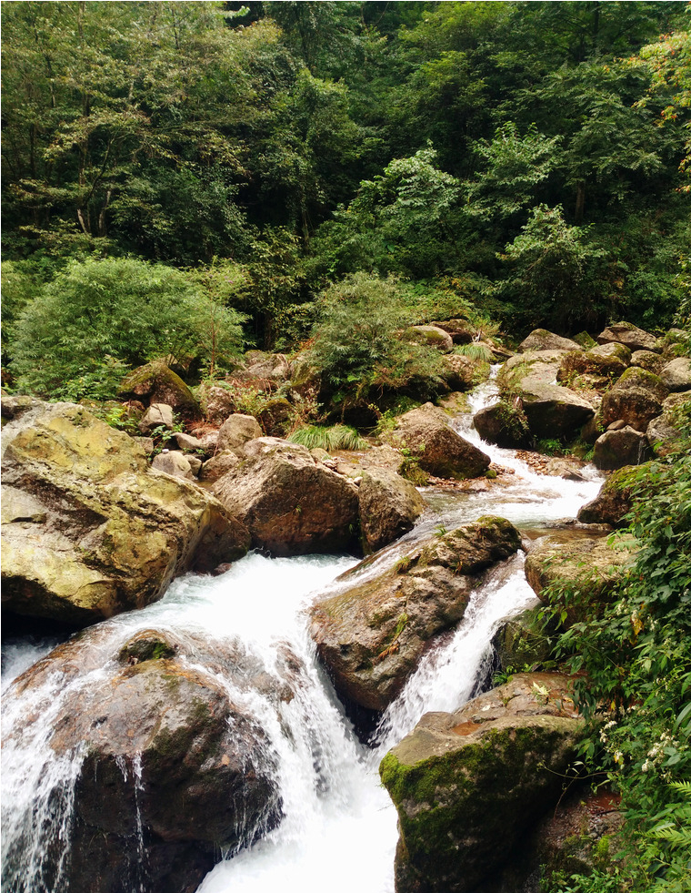 Mount Qingcheng Gate Of Qingcheng Mountain Waterfall - Mount Qingcheng (900x1200), Png Download