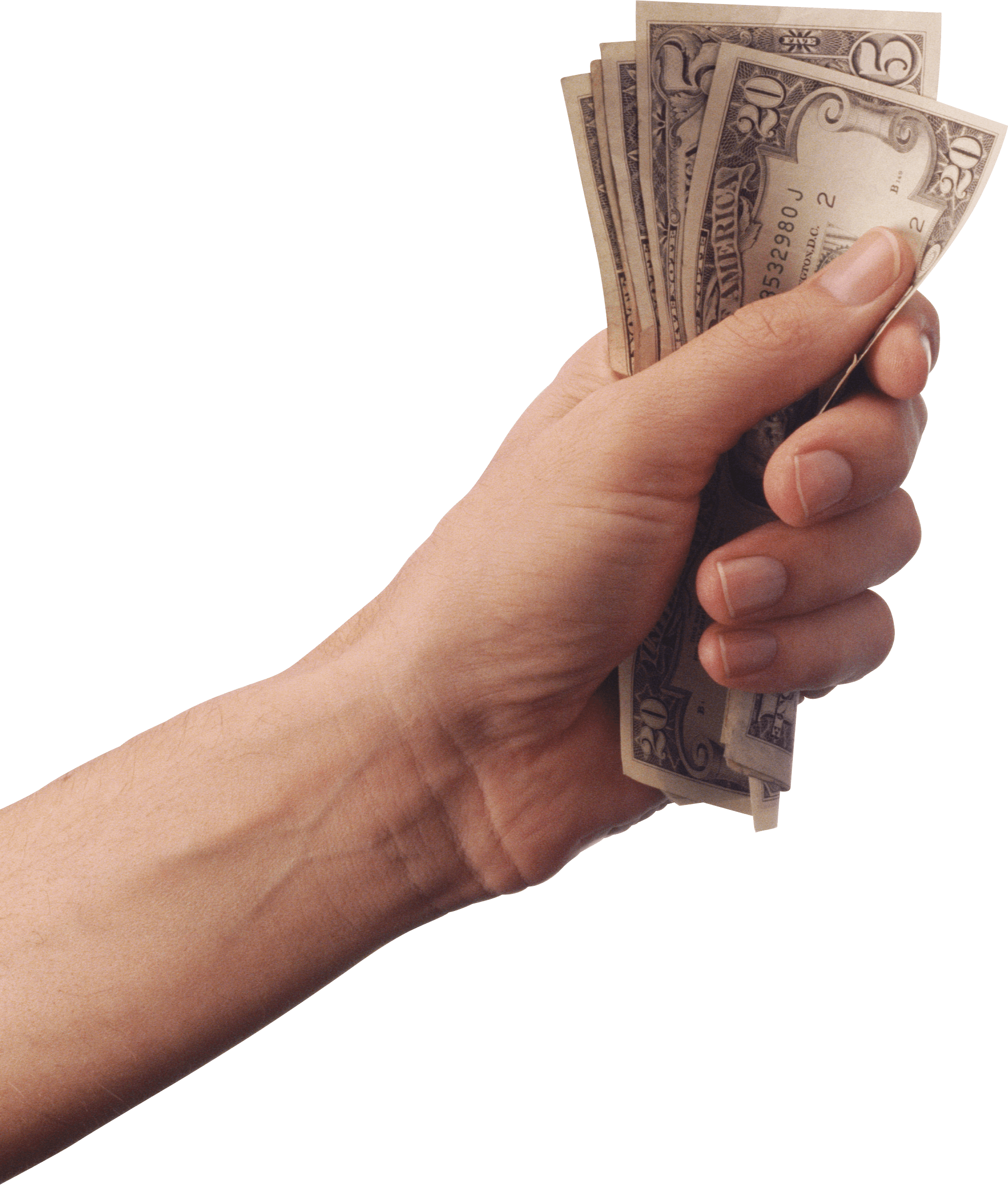 Hand Holding Cash Money - Top Heavy: The Increasing Inequality Of Wealth (400x400), Png Download