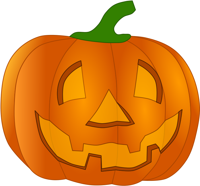 Free Vector Pumpkin - Halloween Pumpkin Clipart Png (800x753), Png Download
