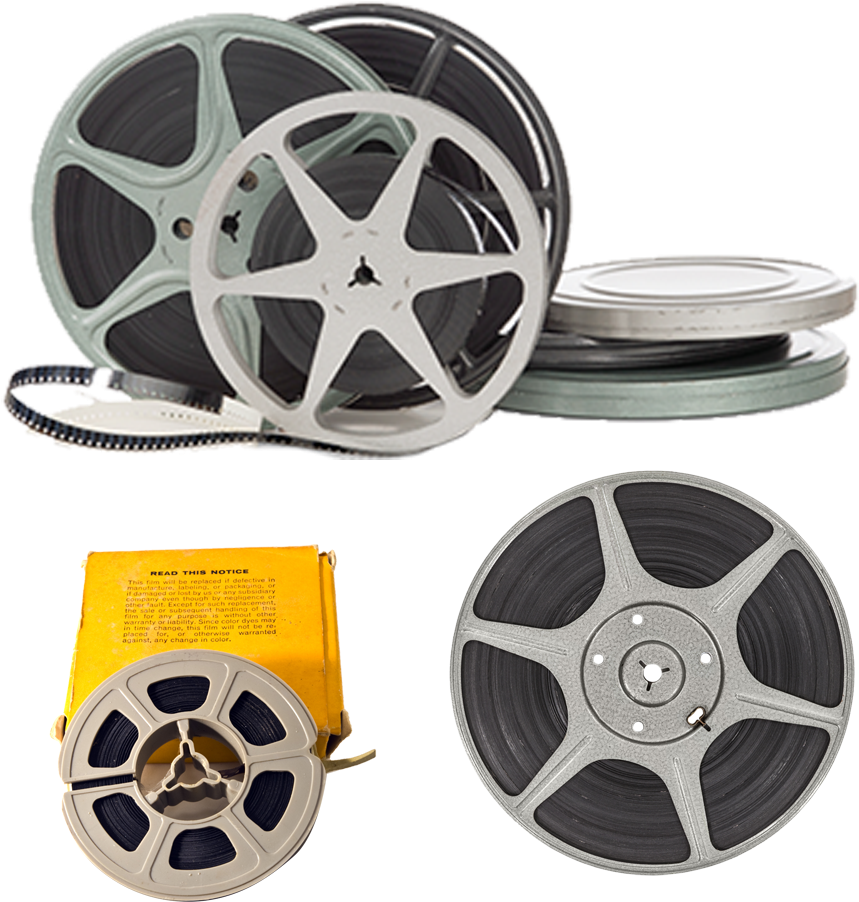 Movie Reel - Film Transfers (1000x1000), Png Download