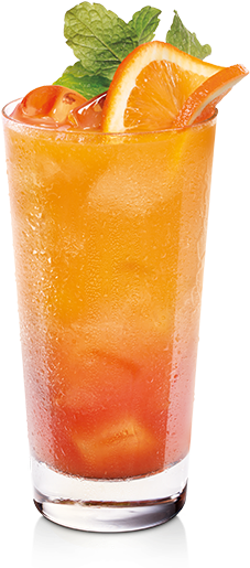 0018 Passion On Ice Png - Passion Fruit Cocktail Transparent (346x535), Png Download