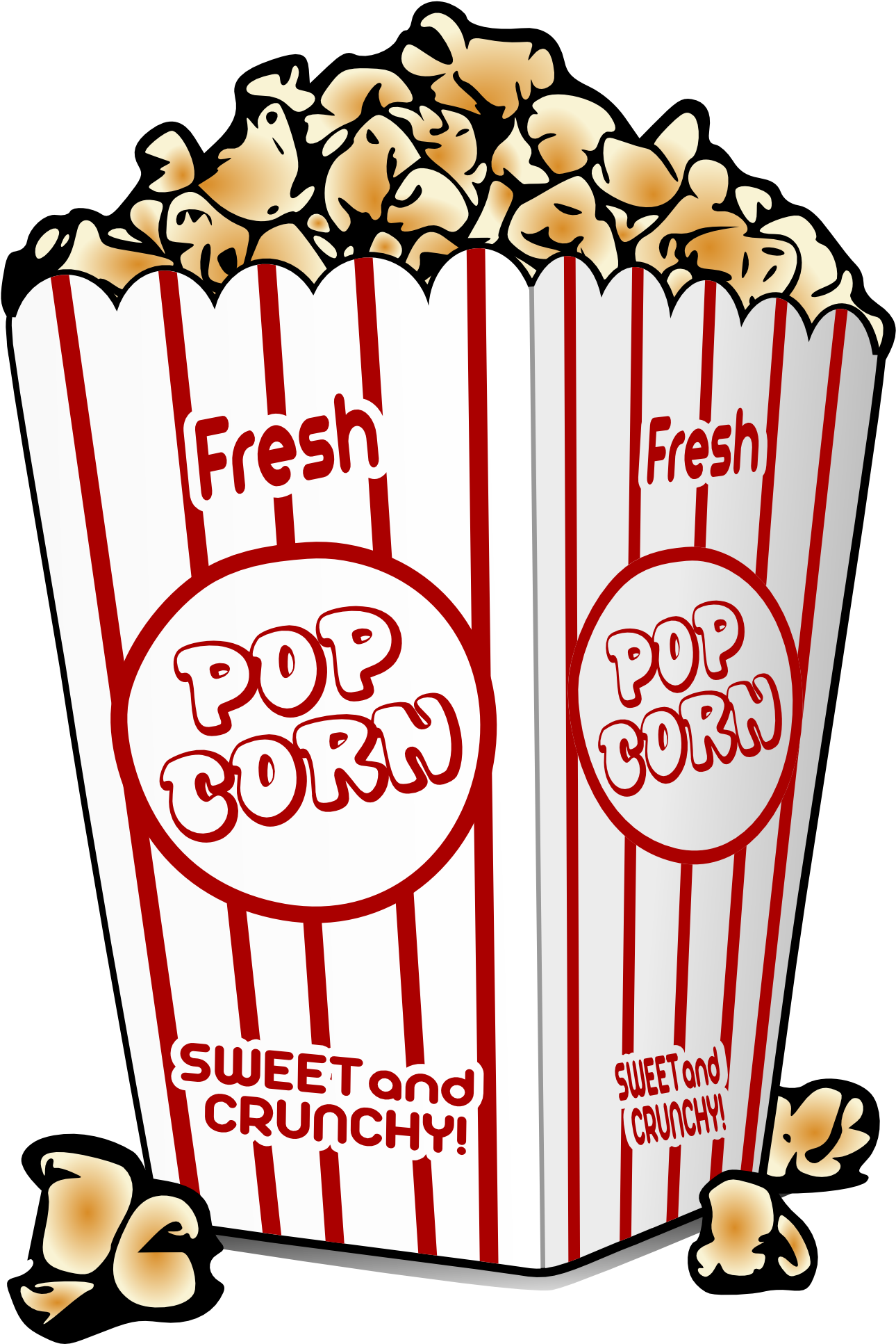 Popcorn Vector Watercolor - Movie Popcorn Throw Blanket (1979x2799), Png Download