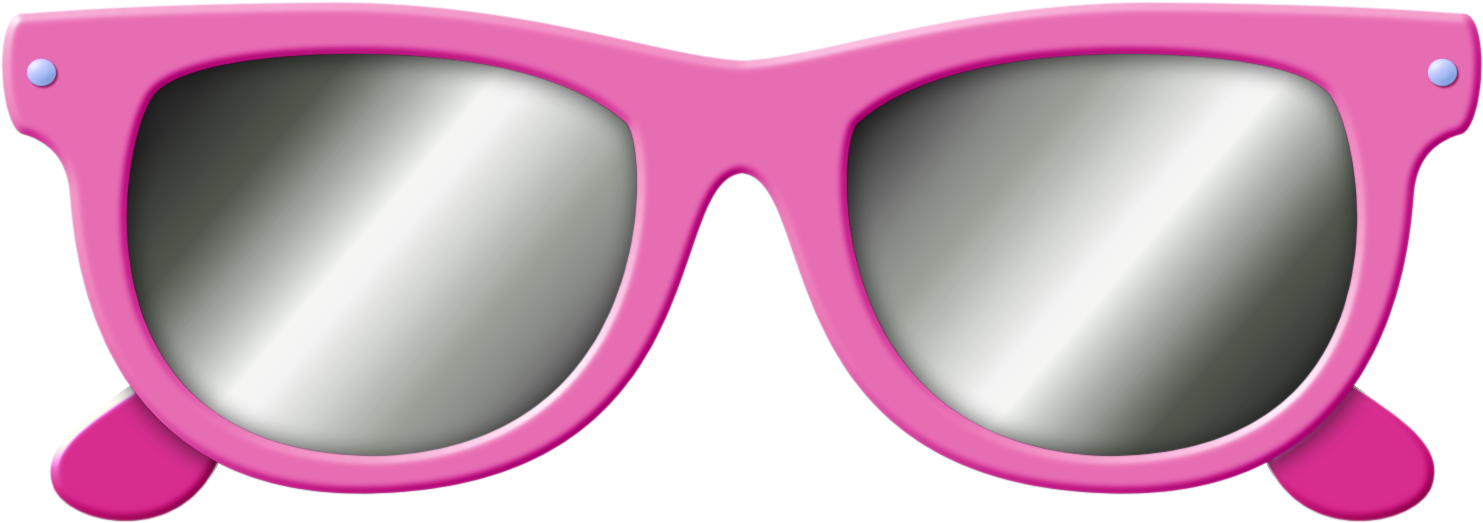 Pink Glasses Png Image - Oculos Pool Party Png (1542x581), Png Download