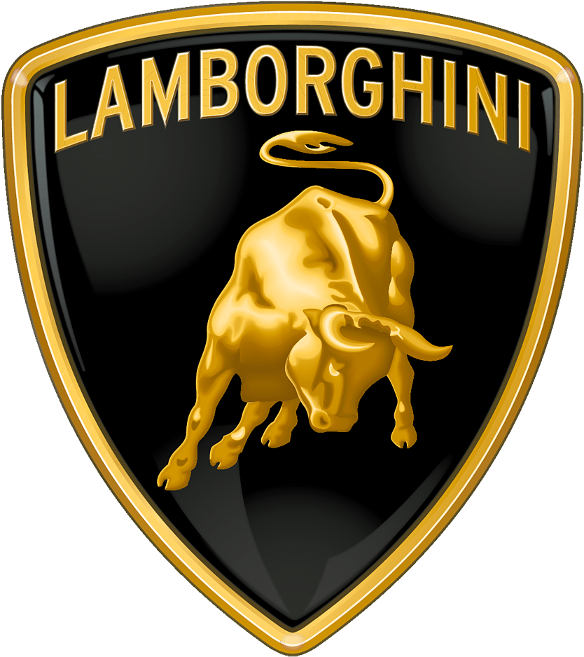 Hd Png - 12"lamborghini Logo Decal Sticker For Case Car Laptop (1920x1080), Png Download