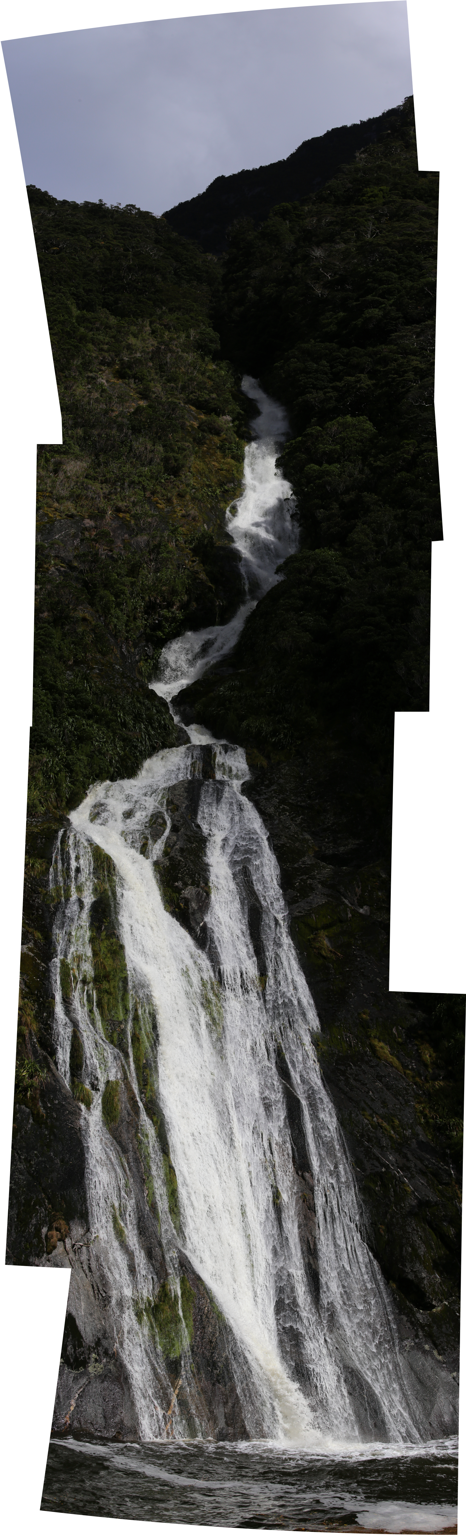 Discovering Disappearing Waterfalls, Fur Seals, Black - Waterfall (1500x4932), Png Download