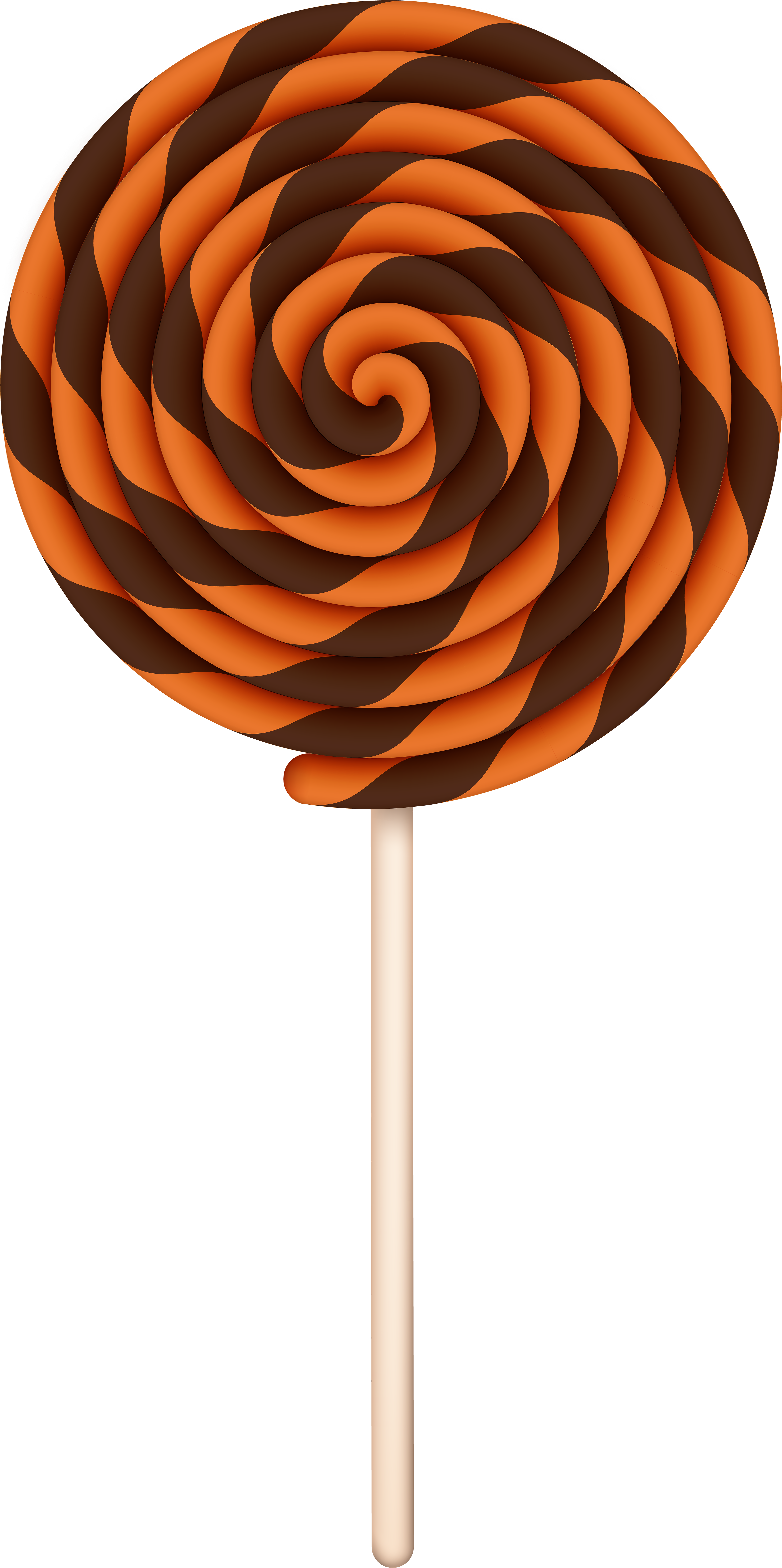 Clipart Download Halloween Swirl Png Clip Art Image - Halloween Swirl Lollipops (303x600), Png Download