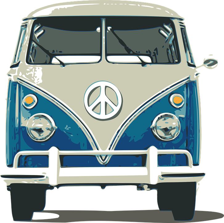 Picture Freeuse Library Vw Bus Clip Art At Clker Com - E1syndicate T-shirt Vw Bus Bulli Bully Treffen T1 T2 (600x594), Png Download