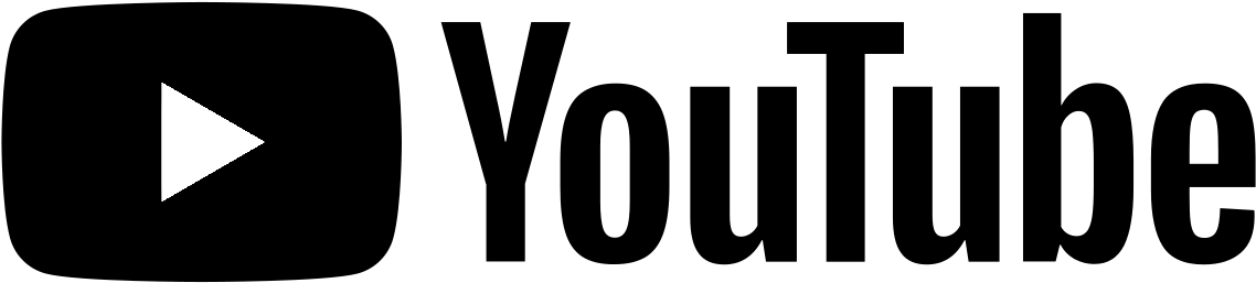 Youtube Logo Png White - New Youtube Logo Png (1200x300), Png Download