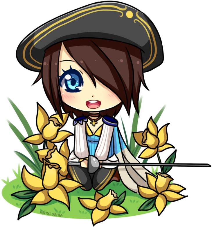 Nhan Fiction Fiora By Hyldenia D6ye7pa - Chibi Fiora (894x894), Png Download