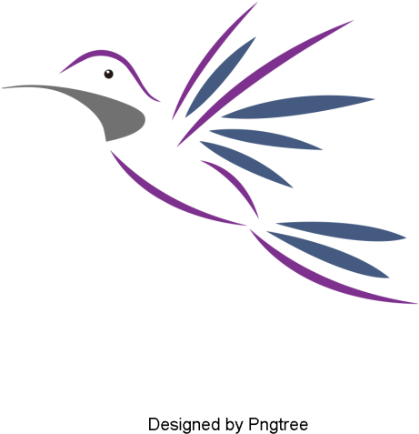 Creative Material For The Colorful Birds Flying In - Bird (640x640), Png Download