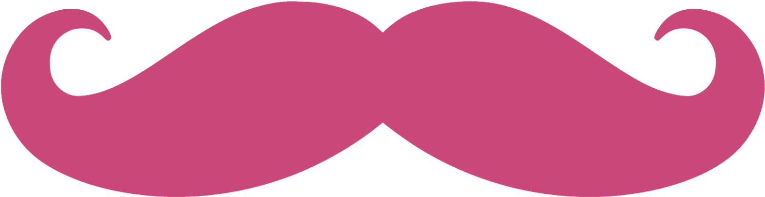 Lady Mustache - Moustache Clipart Png (1600x537), Png Download