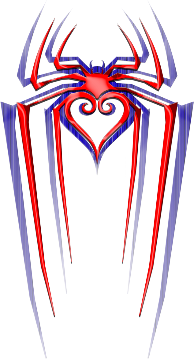 Spider Man Logo Clipart - Clip Art (900x1328), Png Download