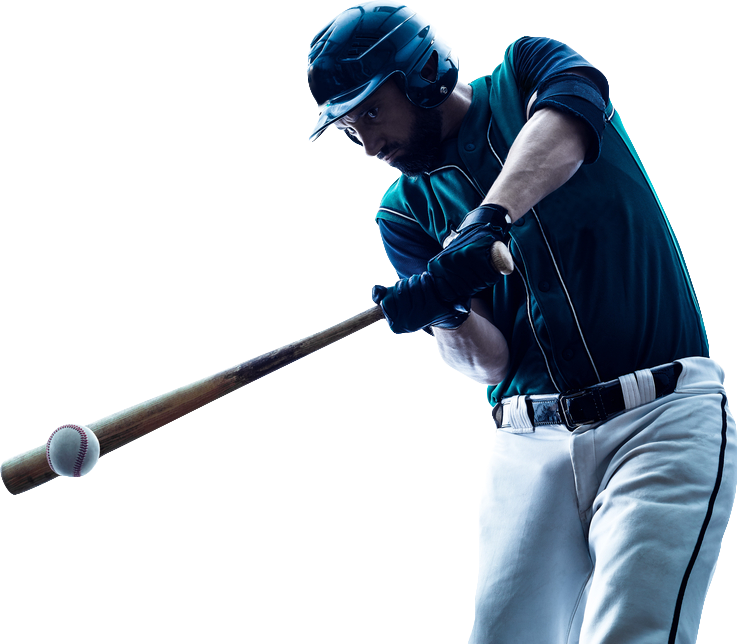 Baseball Png Image Without Background - Baseball Player White Background (738x644), Png Download
