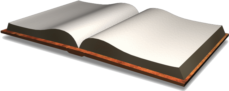 Howard Uphoff, A Watercolor Perspective - Open Book On Table Png (960x407), Png Download
