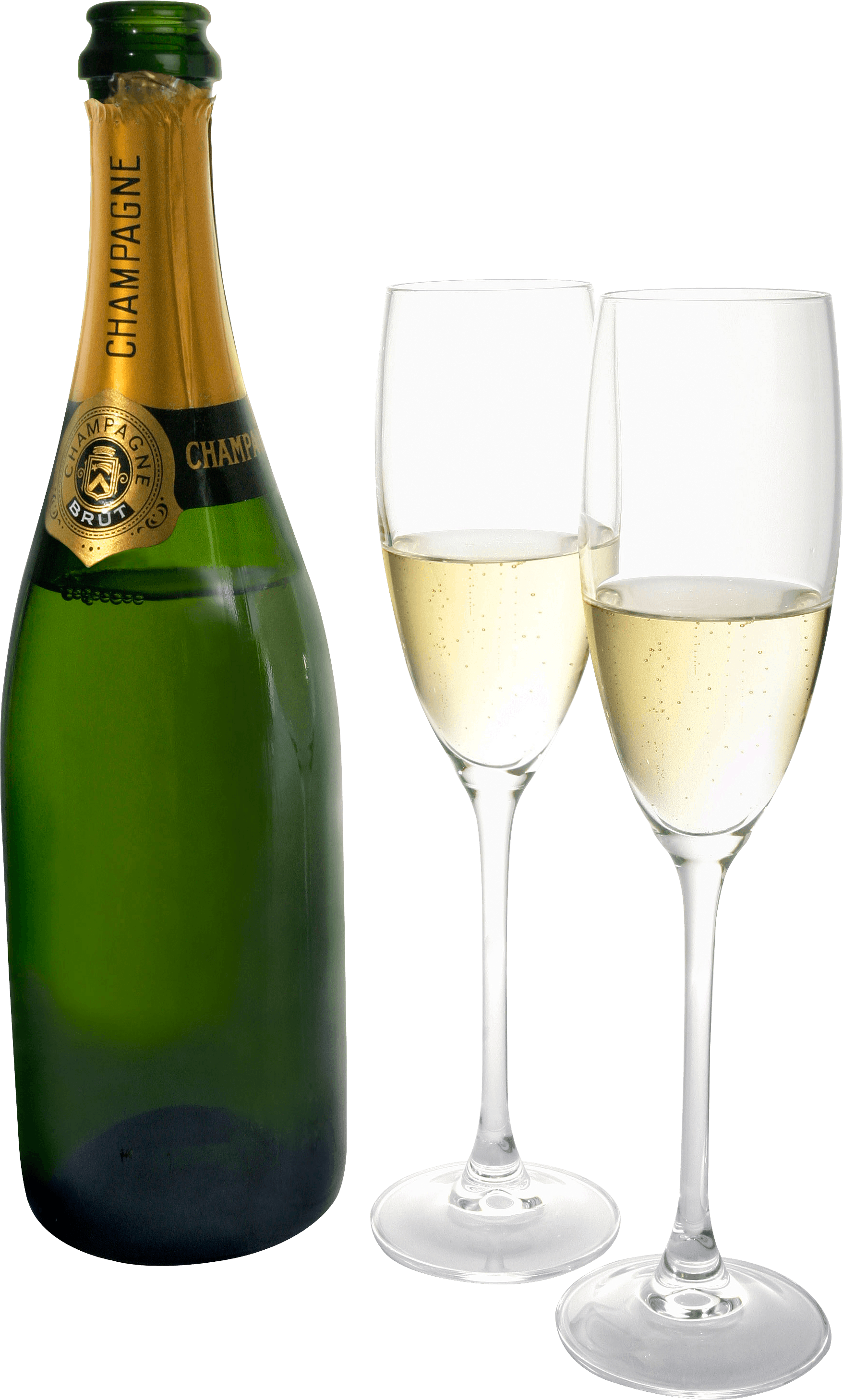 Champagne Two Glasses Bottle - Osabo | Cat Wine Stopper | Cat Lovers | Funny (1756x2917), Png Download