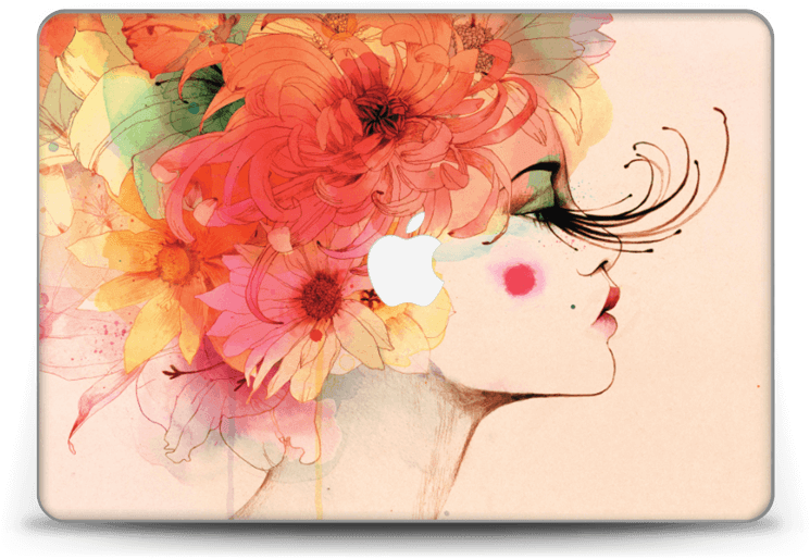 Girl In Profile - Mirabilia. Eres Tú By Milena Nono (800x558), Png Download