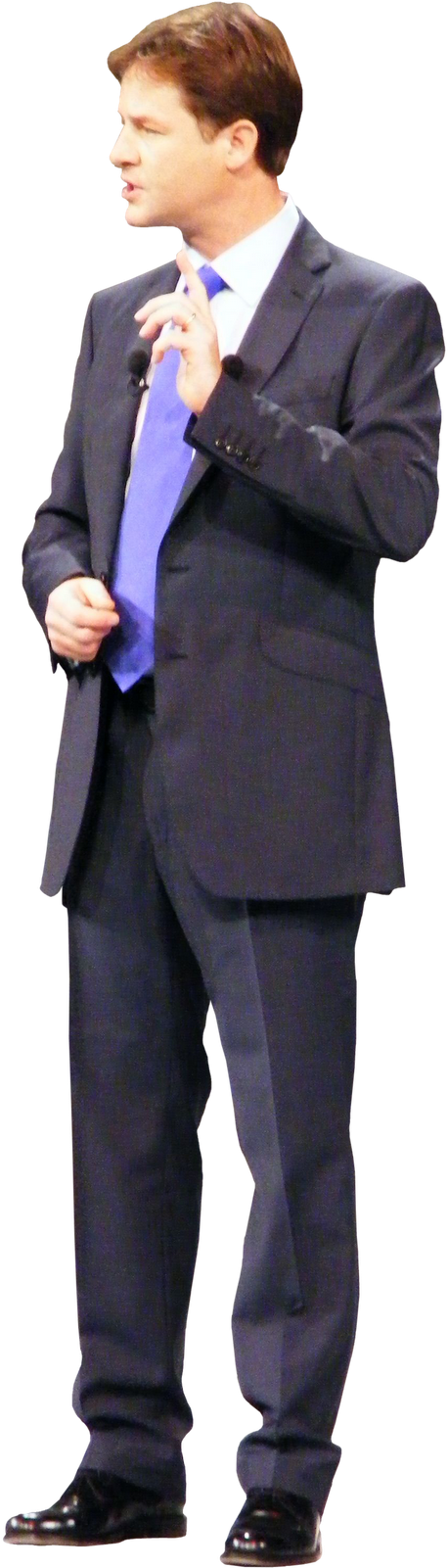 Business People Talking Png - Nick Clegg Full Length (1600x1600), Png Download