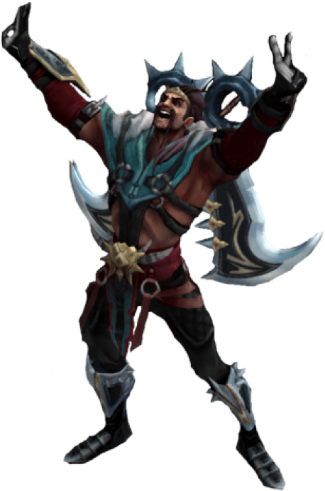 Best Draven From League Of Legends Png - League Of Legends Png (480x712), Png Download