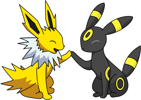 Vector Eevee - Cartoon (500x355), Png Download