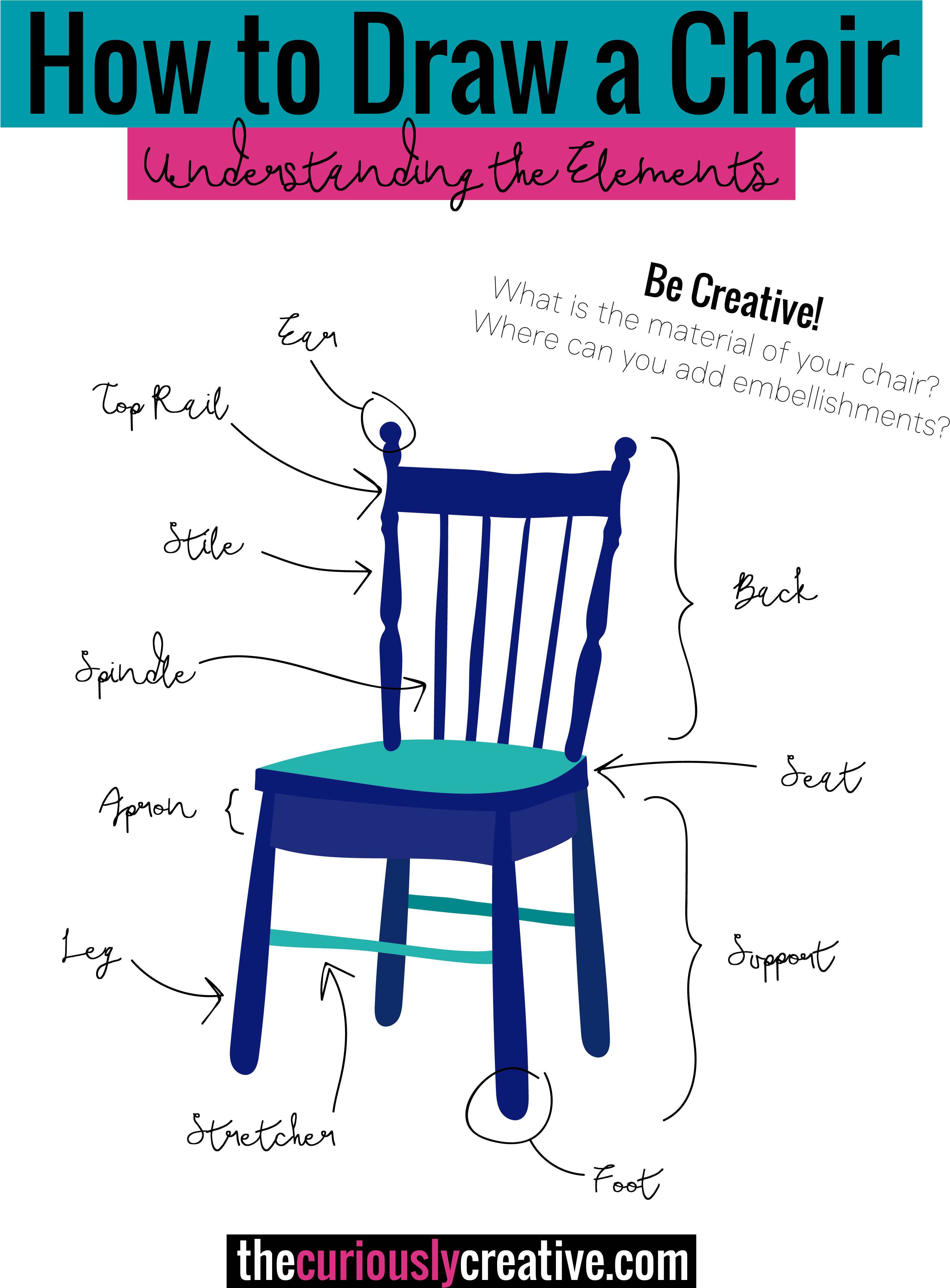 Download How To Draw A Watercolor Chair Drawing Full Size PNG Image