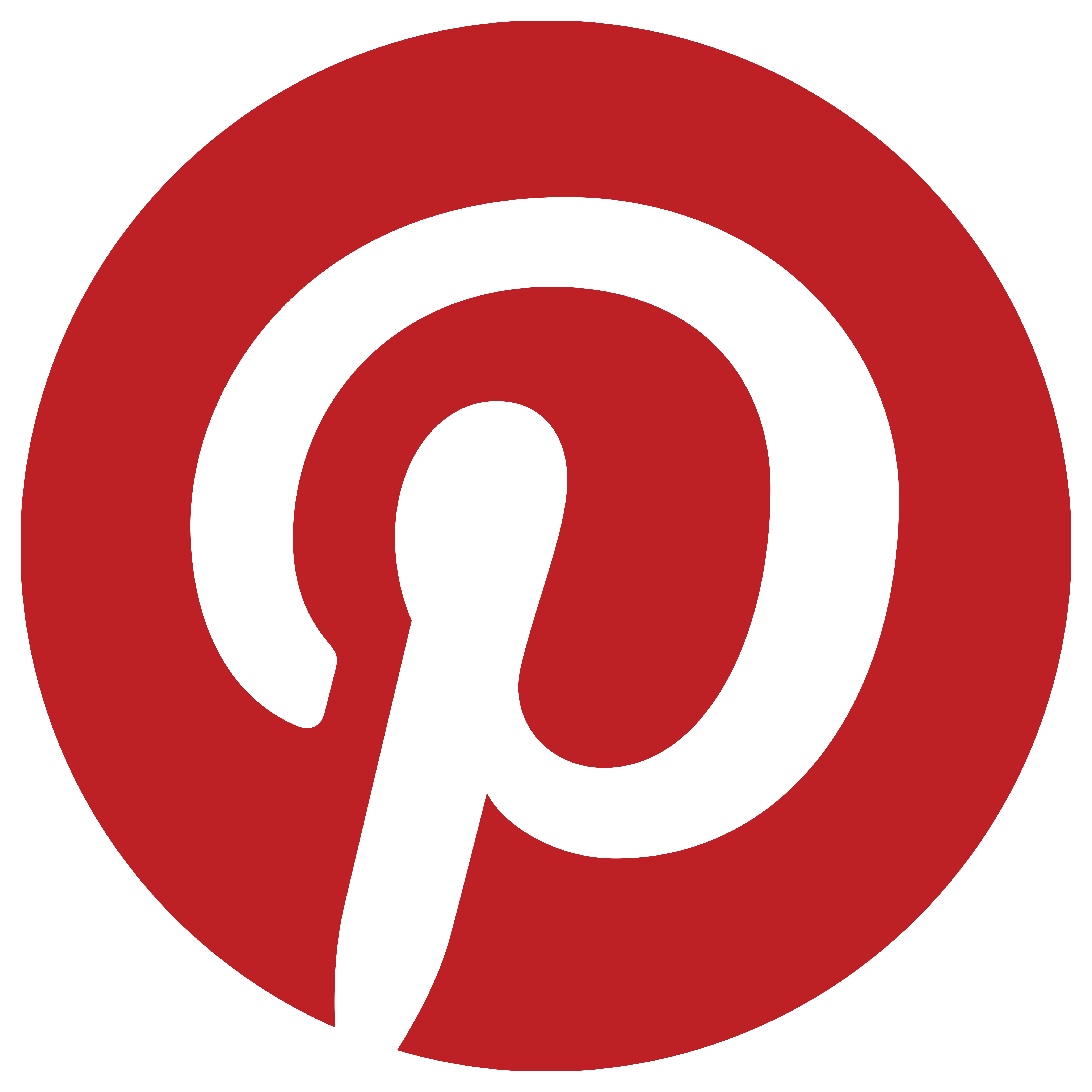 Logo Vector Png - Logo Pinterest Hd (5200x5200), Png Download