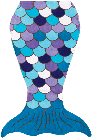Iscream Oversized Towel Mermaid Tail - Mermaid Tail (550x550), Png Download