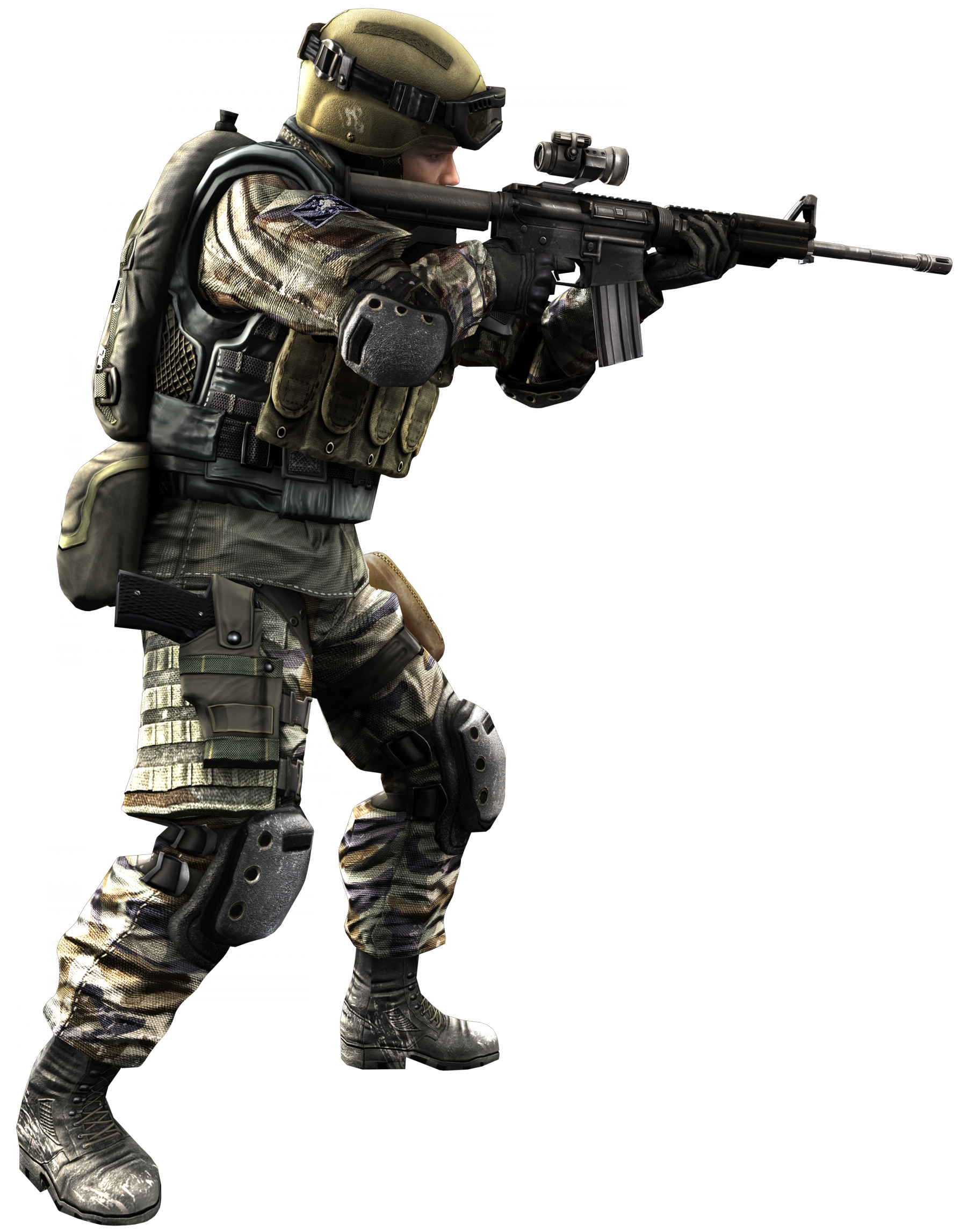 Soldier Png Transparent Image (1800x2294), Png Download