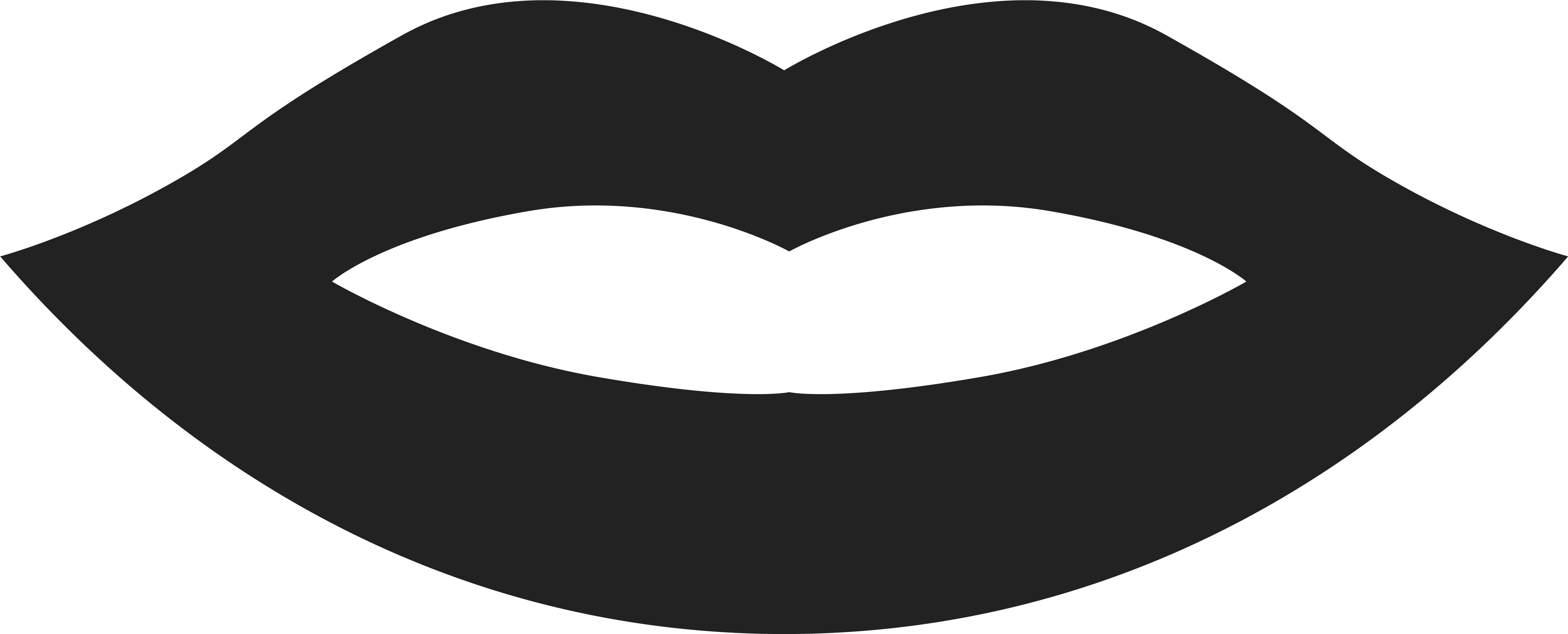 Lips Clip Art Png (5947x2492), Png Download