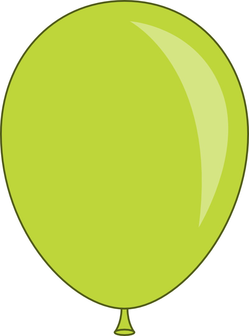 Balloon Png - Green Balloon Clipart (800x1077), Png Download