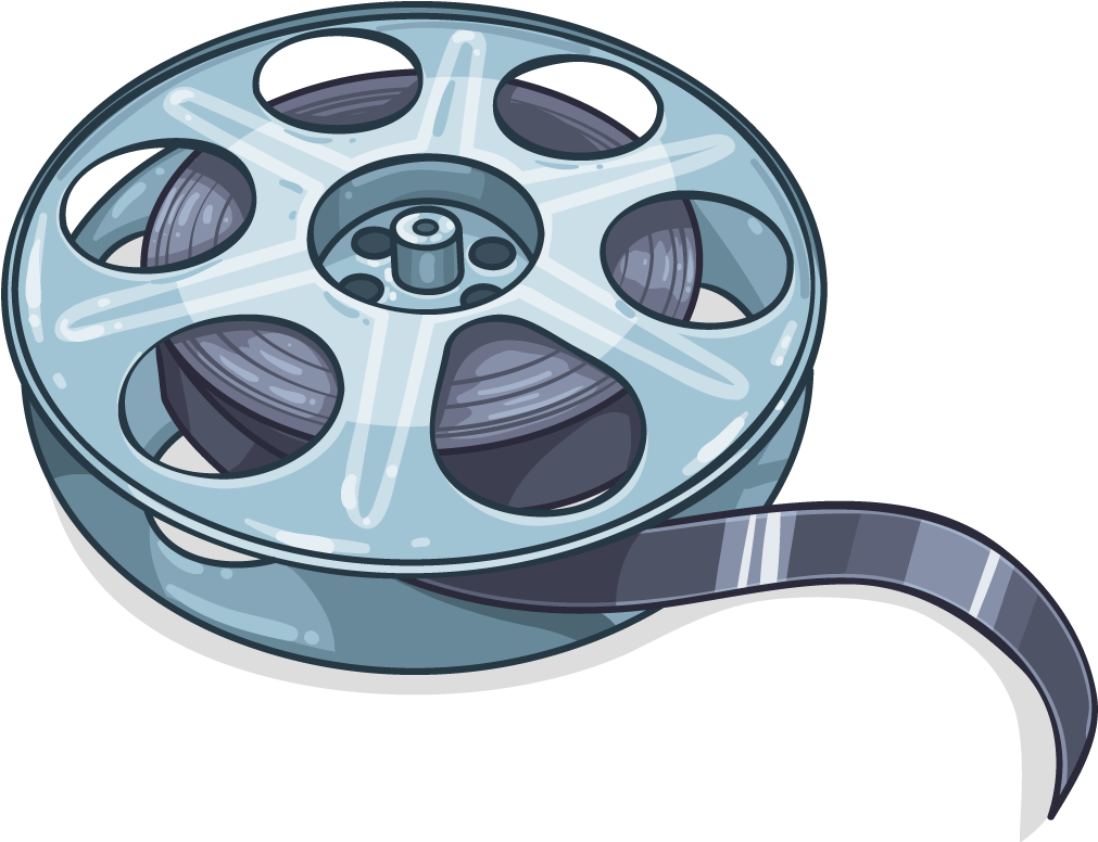 Film Reel - Film Reel Png (1024x1024), Png Download