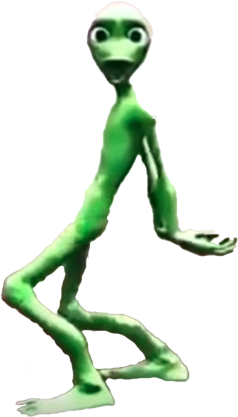 Dancing Alien Png Image Library - Dame Tu Cosita Meme (443x587), Png Download