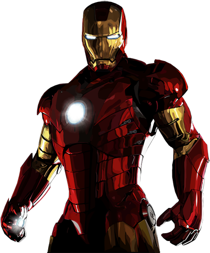 Iron Man With Transparent Background (960x544), Png Download