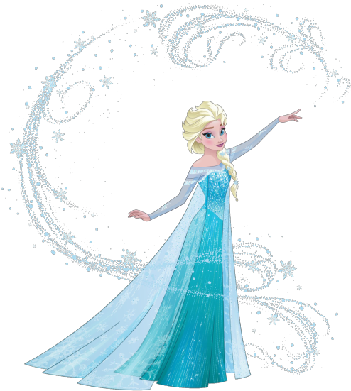 Elsa Magic - Frozen Elsa Verano (500x553), Png Download