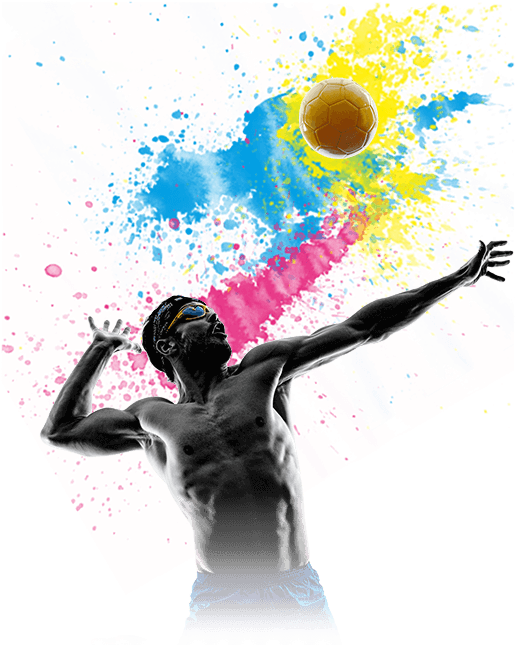Beach Volleyball Injury Brighton - Volleyball Whatsapp Dp (539x654), Png Download
