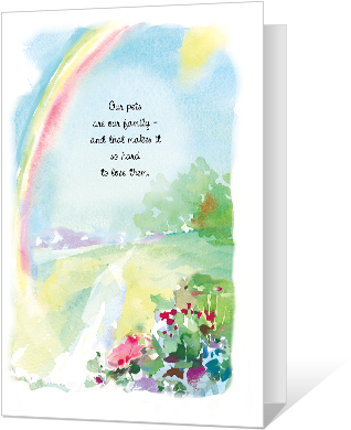 Your Sweet Pet Sympathy Cards - Blue Mountain Resort (420x420), Png Download