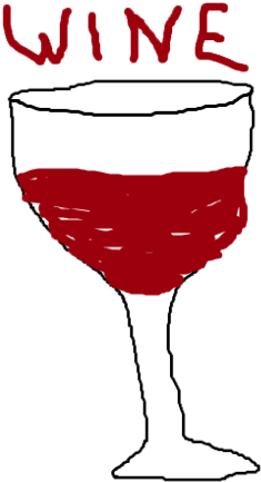Ufilth - Wine Transparent (500x484), Png Download