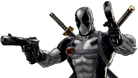 Download Logo Clipart Deadpool Deadpool Symbol Black And White Png Image With No Background Pngkey Com
