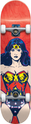 Almost Wonder Woman - Almost Skateboard Wonder Woman Deck (500x500), Png Download