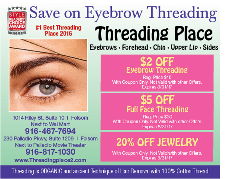 July-august 2017 Savings [80 Images] Click Any Image - Eyebrow Threading (1000x600), Png Download